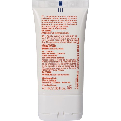 ريلاستيل أكنستيل كريم واقي شمس للبشرة الدهنية بعامل وقاية  50+ | 40 مل